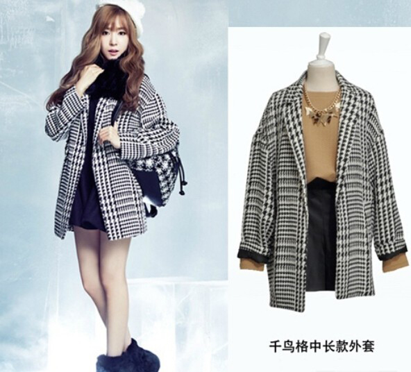 少女时代冬装搭配图片