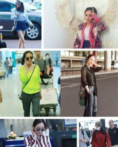 杨幂穿衣搭配图片 这个秋季就跟着她穿吧