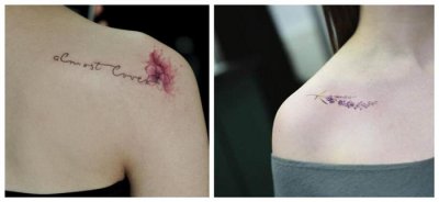 女生小清新纹身图案 无论纹在哪个部位都美极了！
