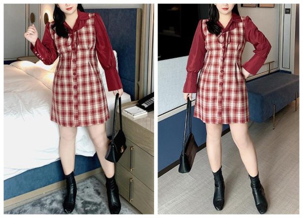 120斤的女生穿什么连衣裙不显胖？