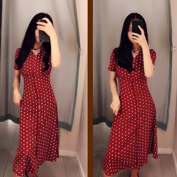 夏日时尚少女美裙