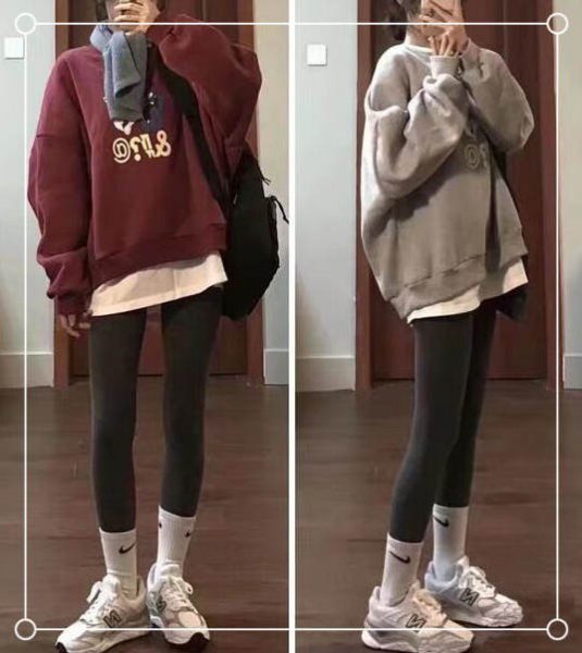大学女生冬季穿衣搭配