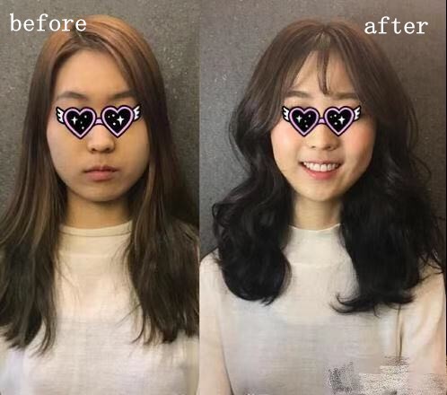 女生直发好看还是烫发好看？