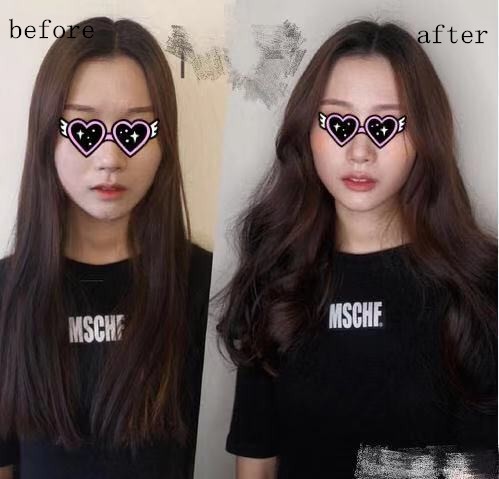女生直发好看还是烫发好看？