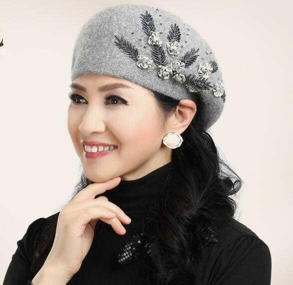 中老年冬季女帽子演绎优雅范儿