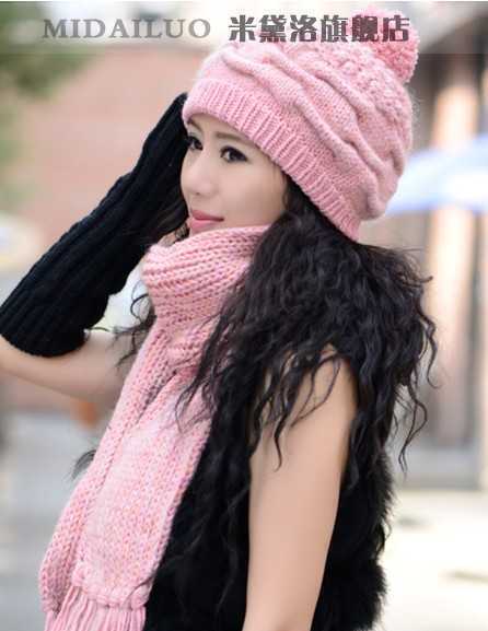 韩版可爱时尚针织帽子