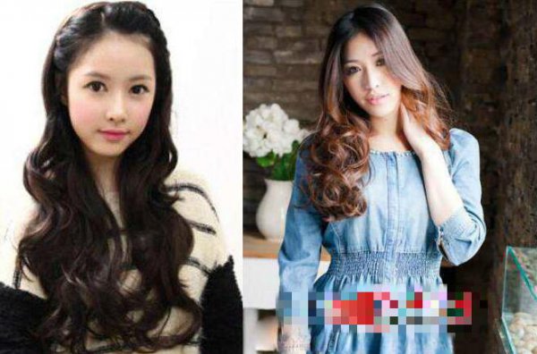 甜美淑女卷烫发发型