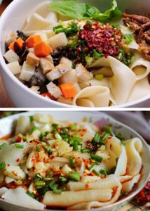 舌尖2美食——蓝田裤带面 舌尖2美食——蓝田裤带面：饕餮之味