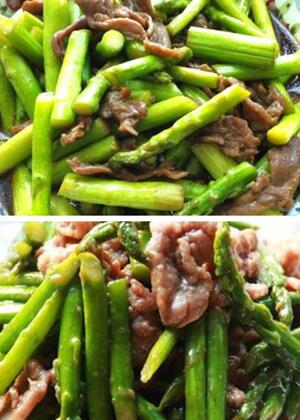 芦笋牛肉美味可口做法