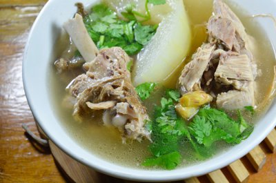 冬瓜老鸭汤的做法简单易学 简单学习制作冬瓜鸭汤
