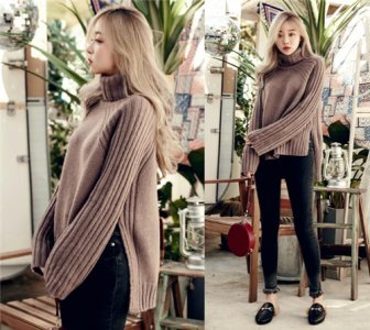 冬季韩版毛衣穿起休闲温暖 冬日时尚：悠闲温暖的韩风毛衣搭配