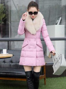 优雅淑女系列冬季女装棉服外套 冬季女士优雅棉服外套