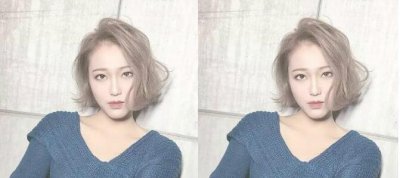 小清新齐下巴短烫发 优雅可人超显嫩