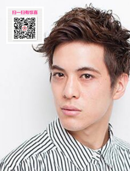 帅到没朋友的男侧梳发型