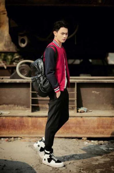 2024春季新款男装个性棒球服