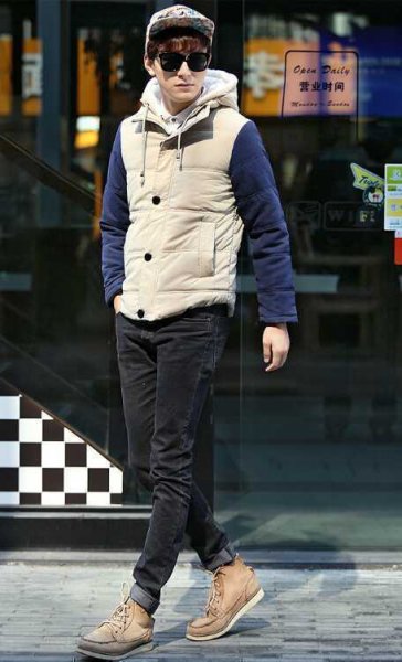 冬季新款男装韩版棉服外套