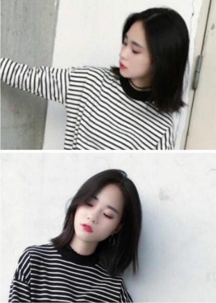 女生中短直发发型