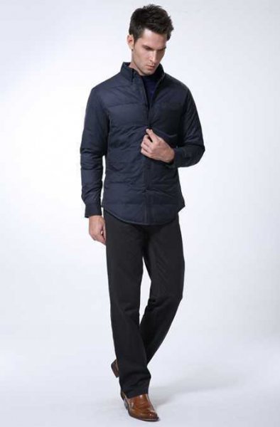 2024年卡帝乐鳄鱼新款男装羽绒服