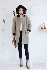 过年出街穿衣搭配 大衣加身hold住气场