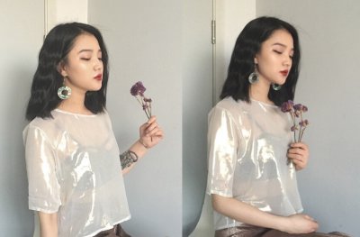 2024年女生弄一款这样的短烫发 简直美到不行！