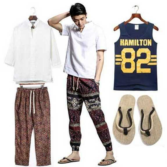 潮流男生服装颜色时尚搭配