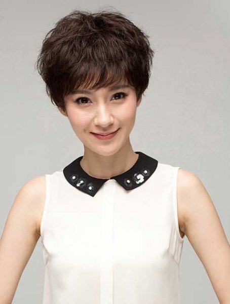 清凉时尚夏季短发发型图片女