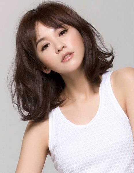 元气少女陈意涵短发图片甜美又减龄