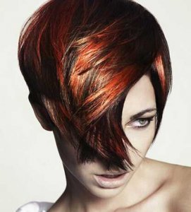 个性沙宣短发发型图片 独特沙宣短发造型图