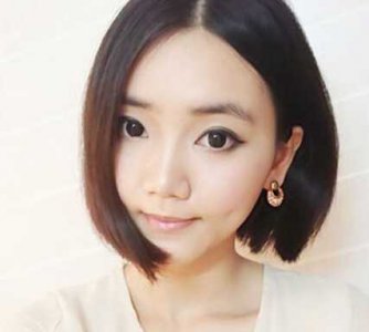 中分短发发型图 凸显你的好气质