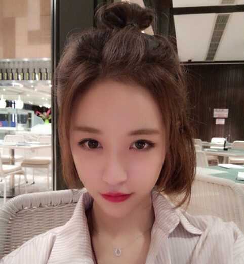 最新韩流女生短发发型