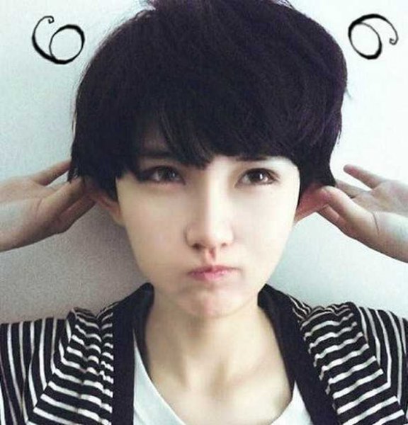 盘点女生清新甜美小萝莉短发
