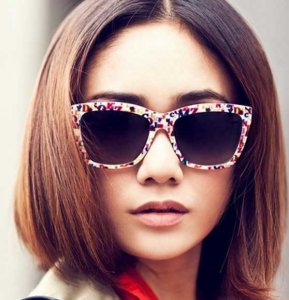 最新时尚御姐范中分短发发型 时尚御姐范最新中分短发造型