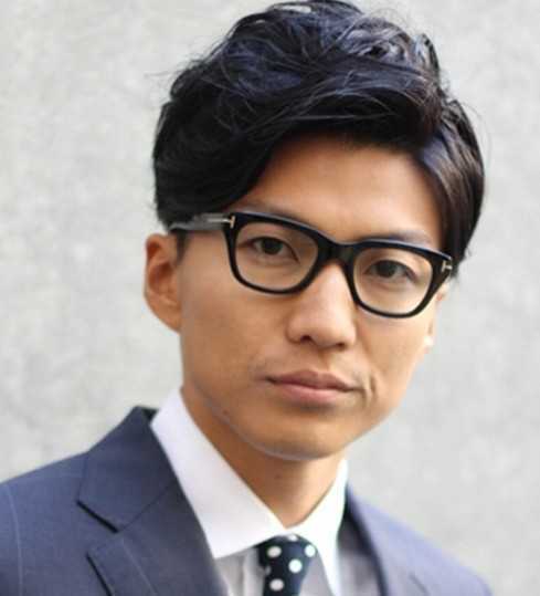 日系商务男士短发发型