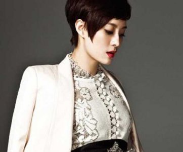 气质女神孙俪近期短发照片 孙俪最新短发造型展现出迷人气质