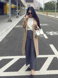 女胖人冬季显瘦穿衣搭配图片 冬季显瘦穿搭：女性丰满体型示范图