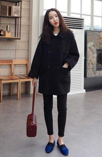 冬季胖女生显瘦搭配