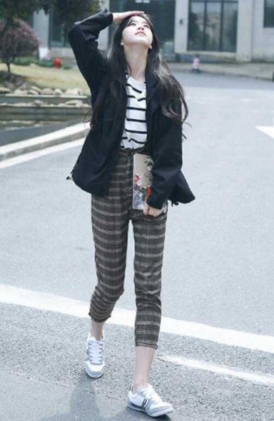 冬季胖女生显瘦搭配