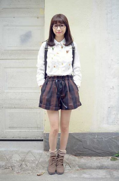 淑女齐肩内扣中长发发型图片
