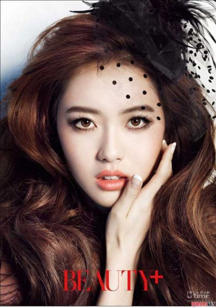 时尚盘点90后女星长发发型