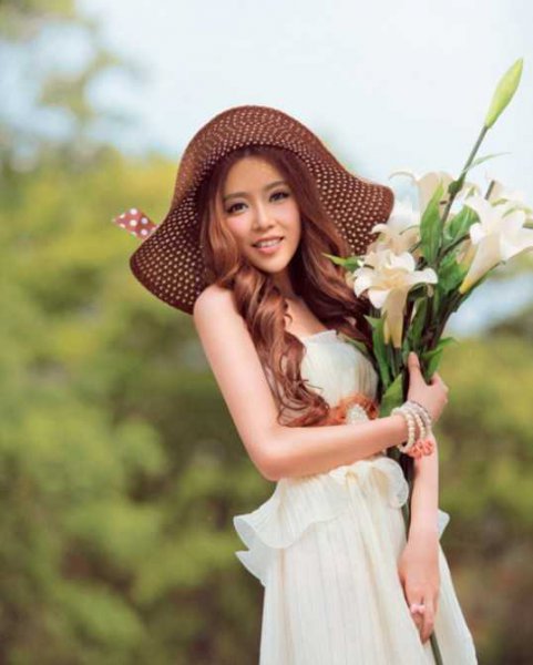 美MM倾情演绎唯美清纯系长发