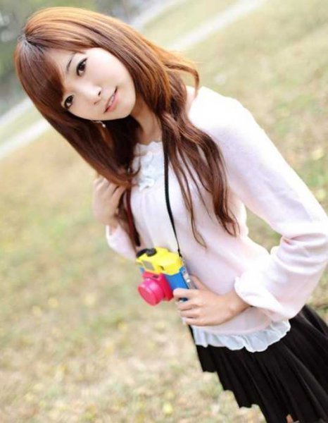美MM倾情演绎唯美清纯系长发