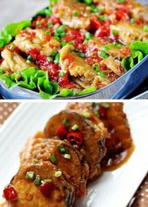 满汉全席之鱼香茄盒的做法 鱼香茄盒的制作方法还原满汉全席美味