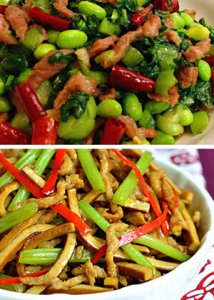 满汉全席之腌青菜炒肉丝的做法 腌菜炒肉丝：一道传统满汉佳肴