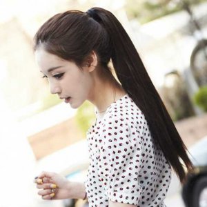 直发怎么扎好看 简单扎发变身甜美妹子