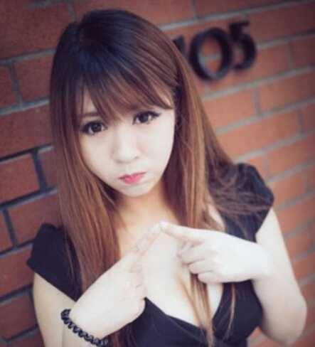 女生中长直发发型