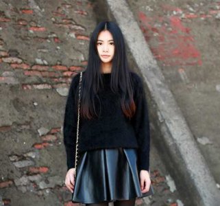 好看的直发发型图片展现不同风情美妞