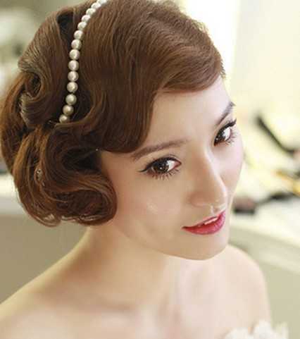 最迷人韩式新娘盘发发型大盘点