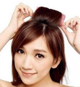 一起DIY韩式最简单时尚的盘发发型