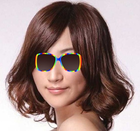 最人气最时尚的短发中发梨花头