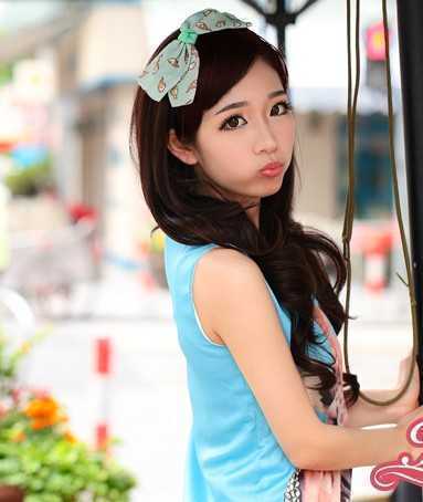 唯美梨花头